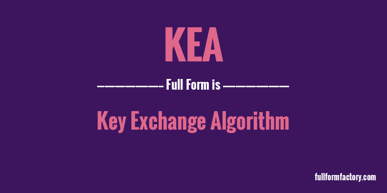 kea-full-form