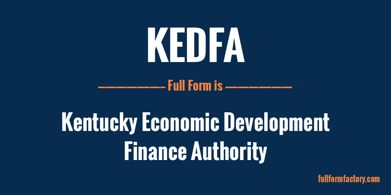 kedfa-full-form