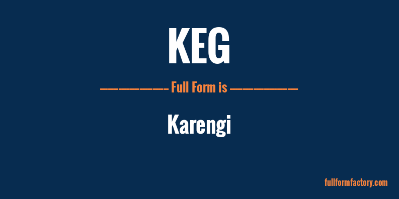 keg-full-form