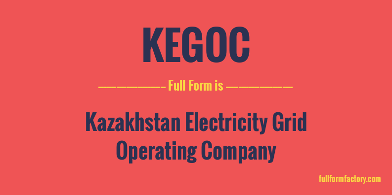 kegoc-full-form