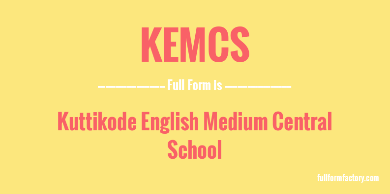 kemcs-full-form