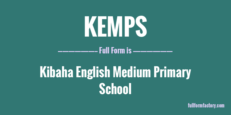 kemps-full-form