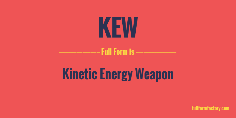 kew-full-form
