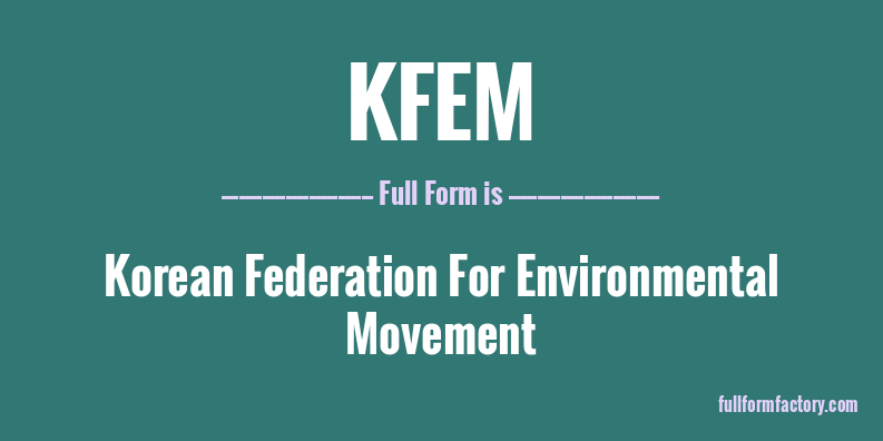 kfem-full-form