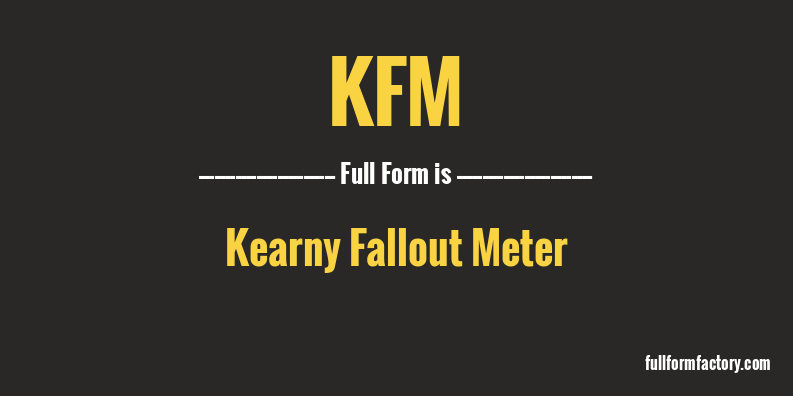 kfm-full-form