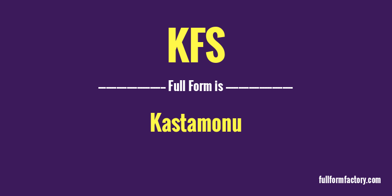 kfs-full-form