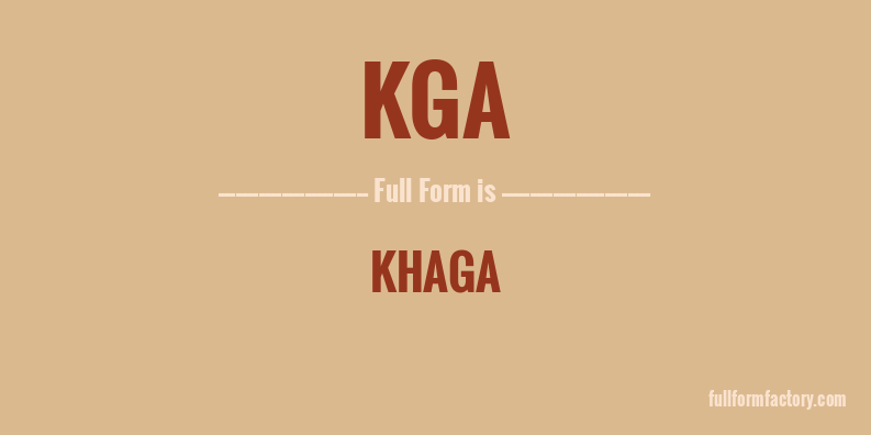 kga-full-form