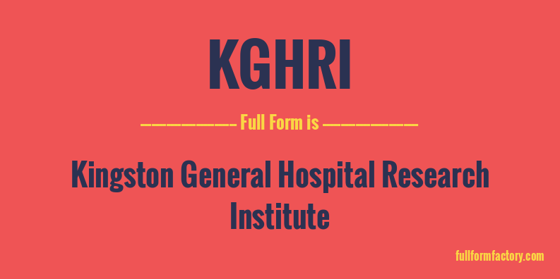 kghri-full-form