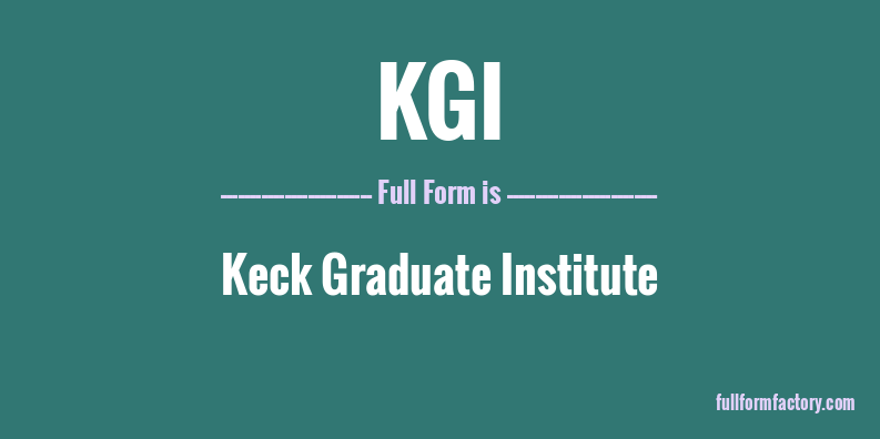 kgi-full-form
