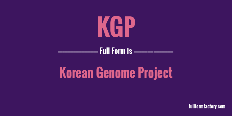 kgp-full-form