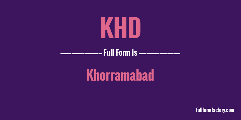 khd-full-form