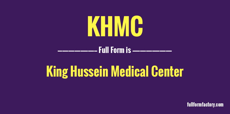 khmc-full-form
