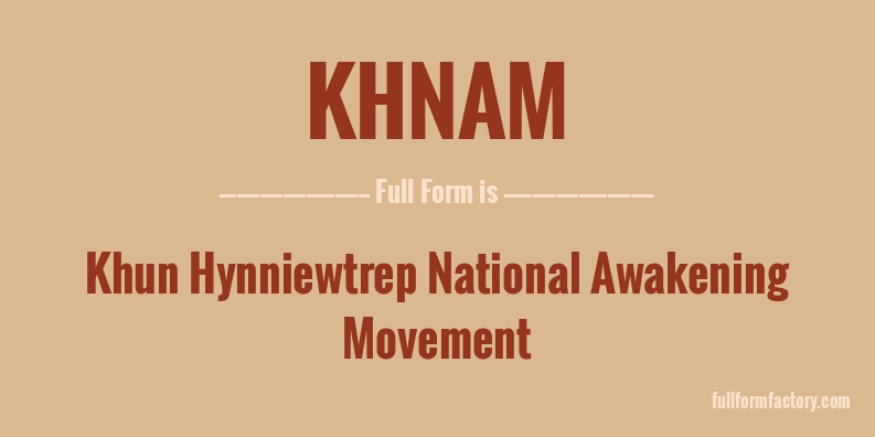 khnam-full-form