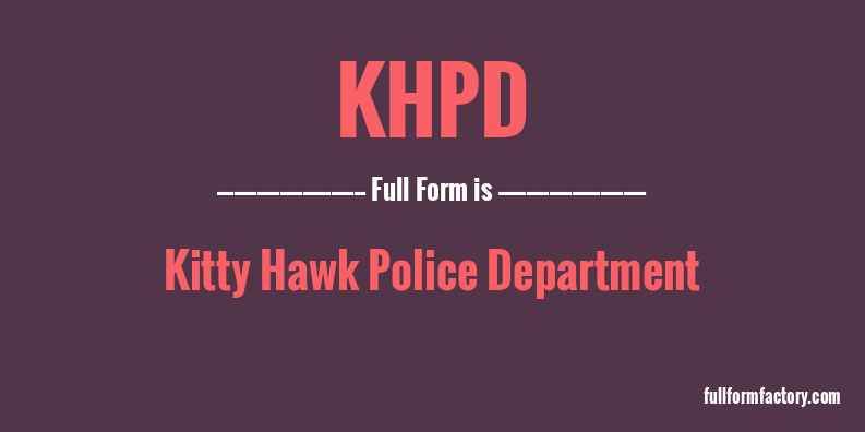 khpd-full-form