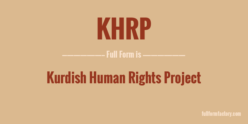 khrp-full-form