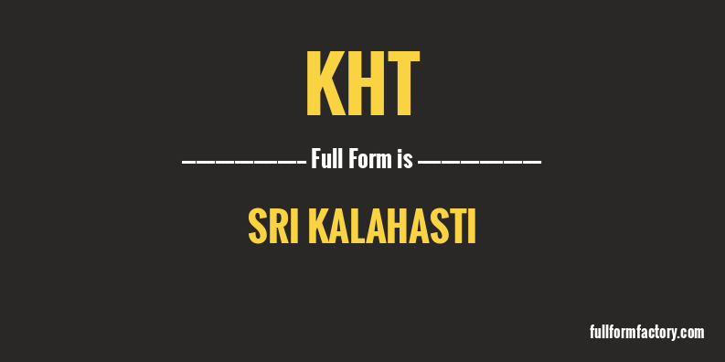 kht-full-form