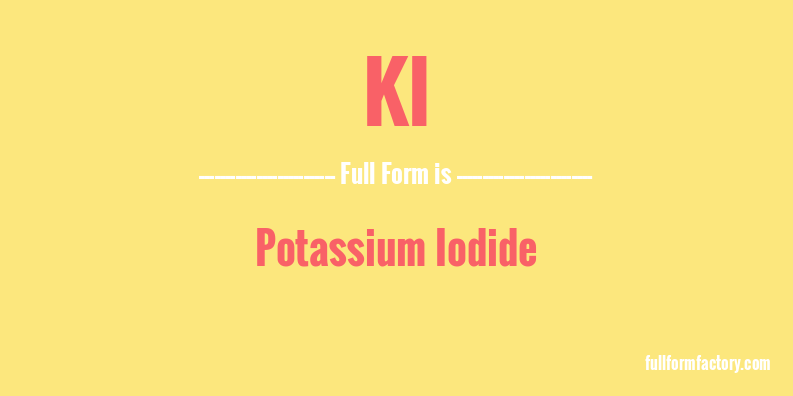 ki-full-form