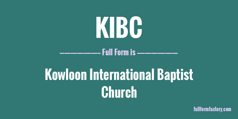 kibc-full-form
