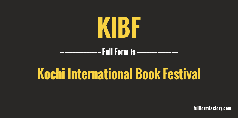 kibf-full-form