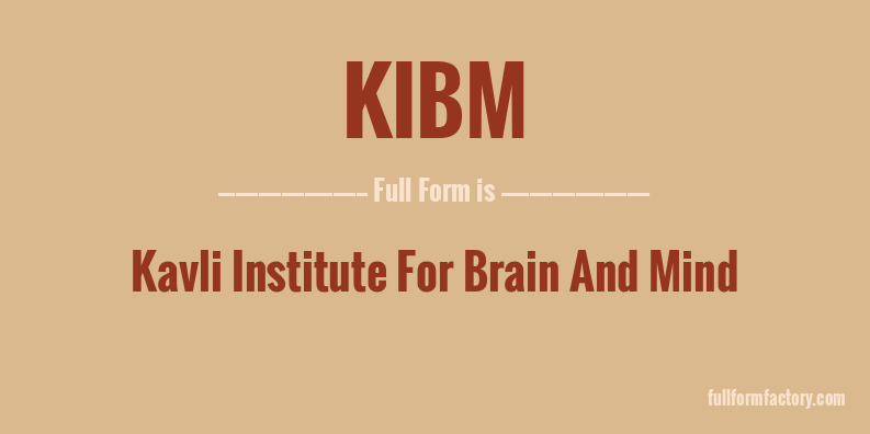 kibm-full-form