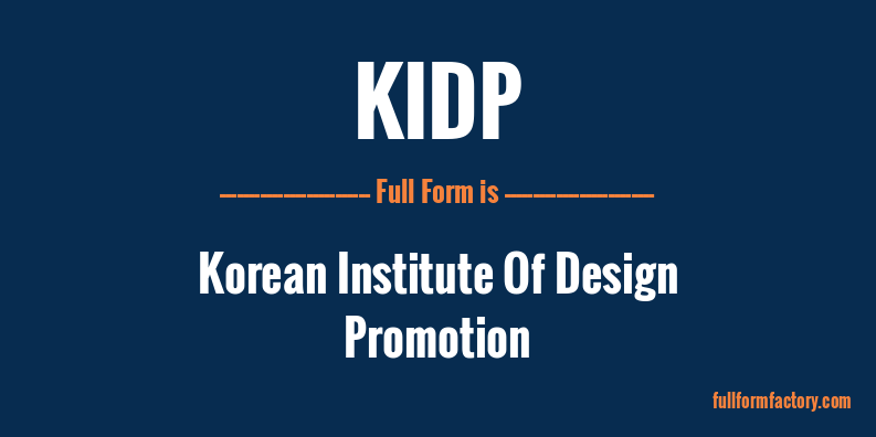 kidp-full-form