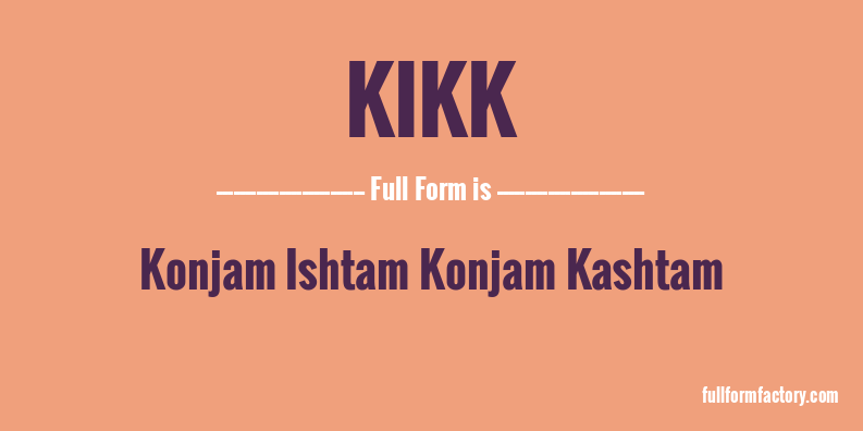 kikk-full-form