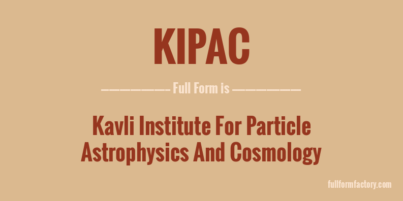 kipac-full-form