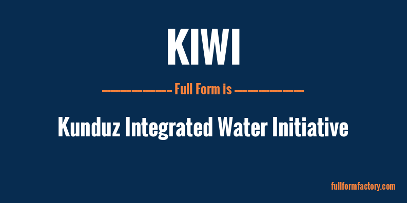 kiwi-full-form