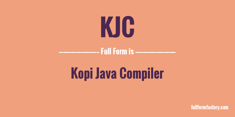 kjc-full-form