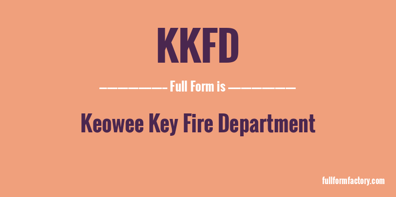kkfd-full-form