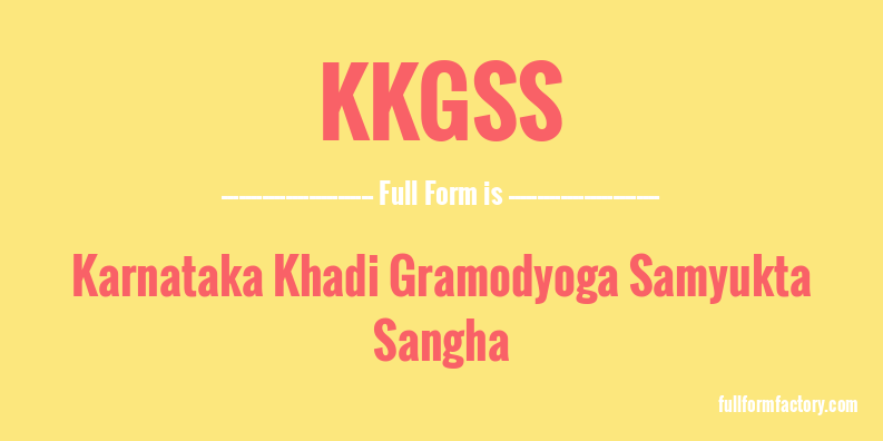kkgss-full-form