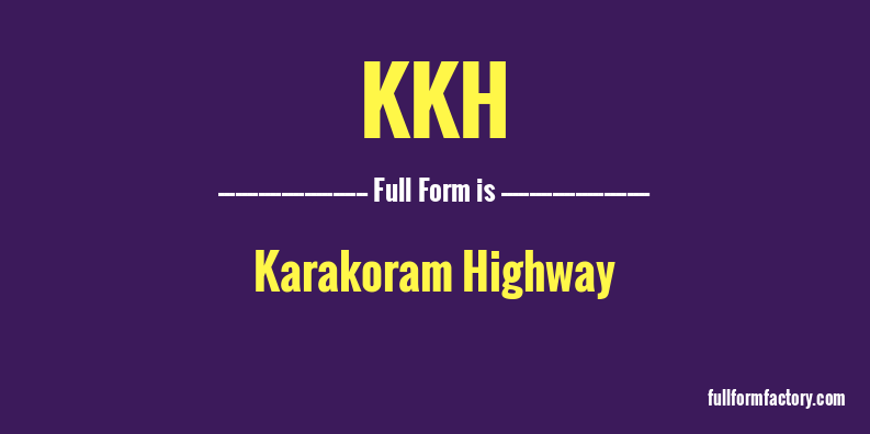 kkh-full-form