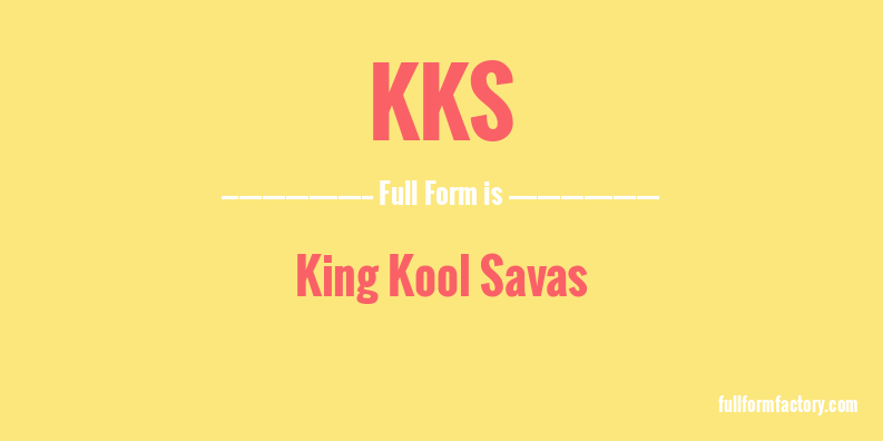 kks-full-form