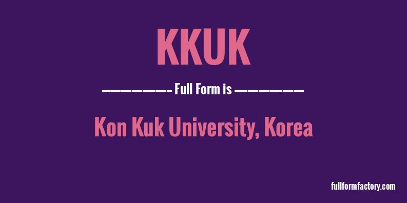kkuk-full-form