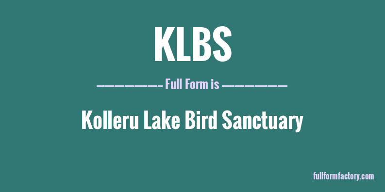 klbs-full-form