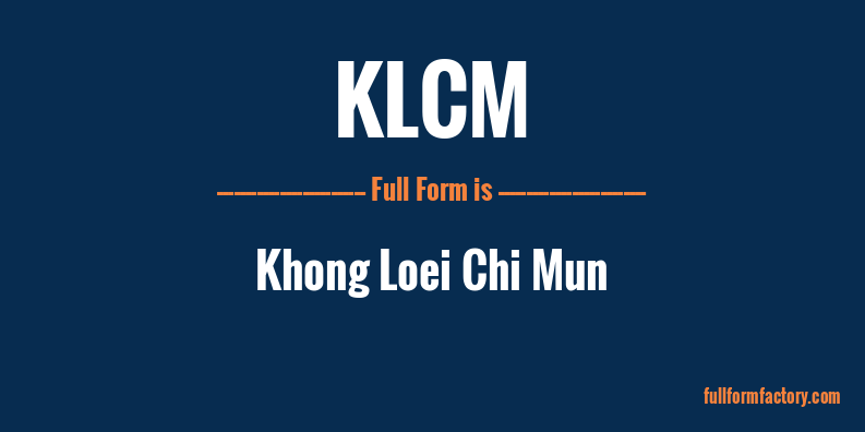 klcm-full-form
