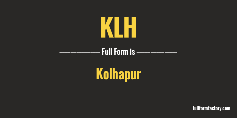 klh-full-form
