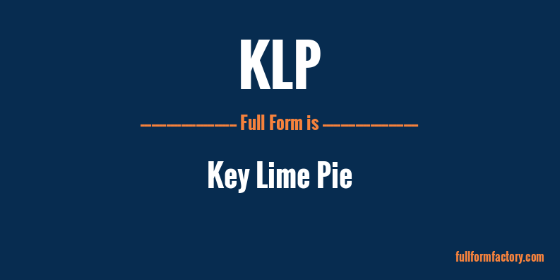 klp-full-form