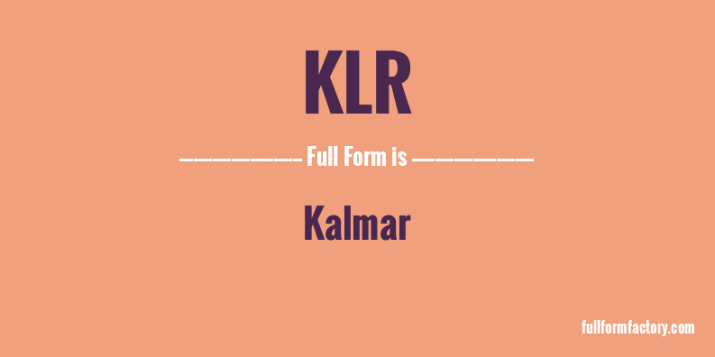 klr-full-form
