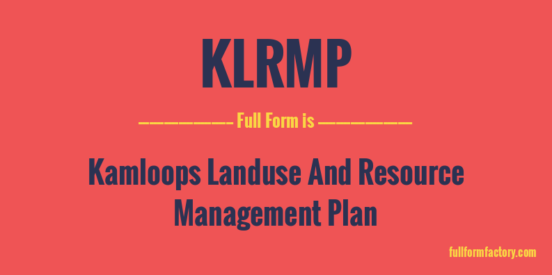 klrmp-full-form