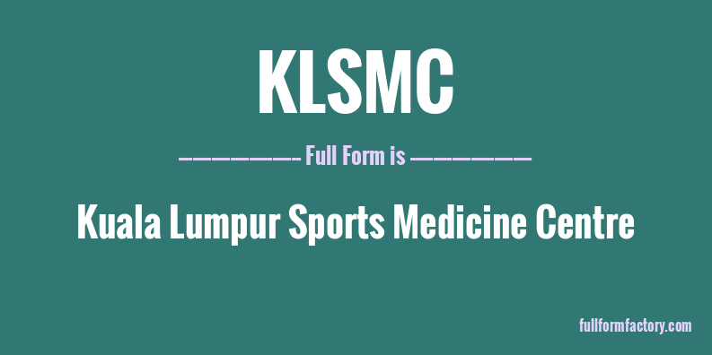 klsmc-full-form