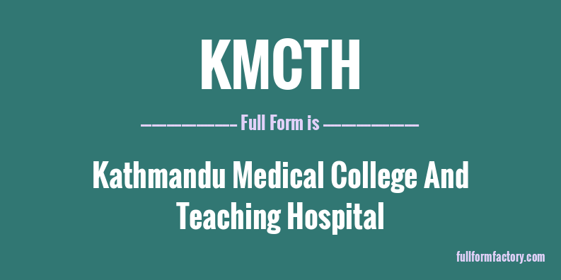 kmcth-full-form