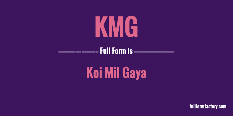 kmg-full-form