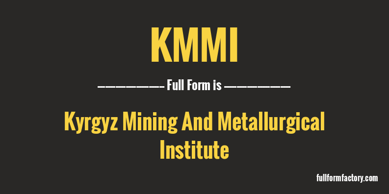 kmmi-full-form