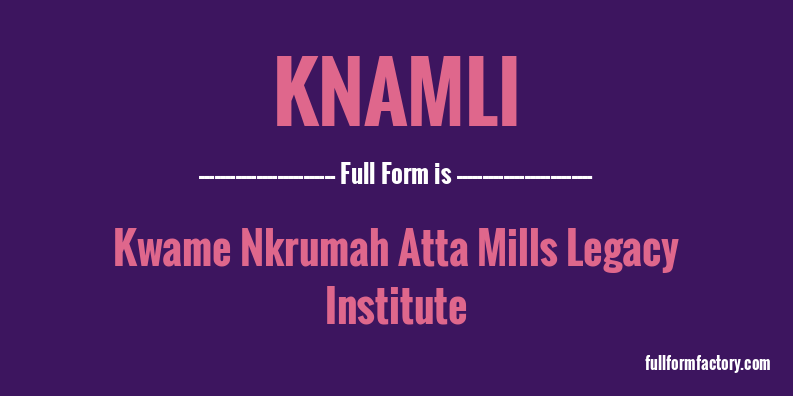 knamli-full-form