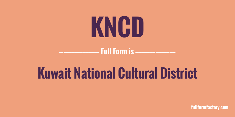 kncd-full-form