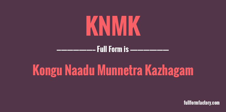knmk-full-form