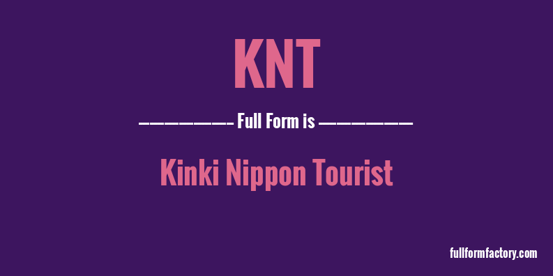 knt-full-form