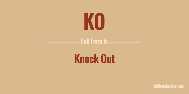 ko-full-form