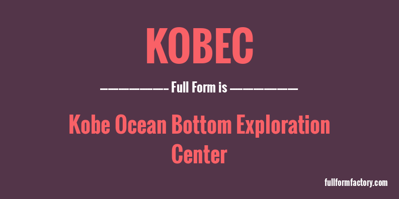 kobec-full-form